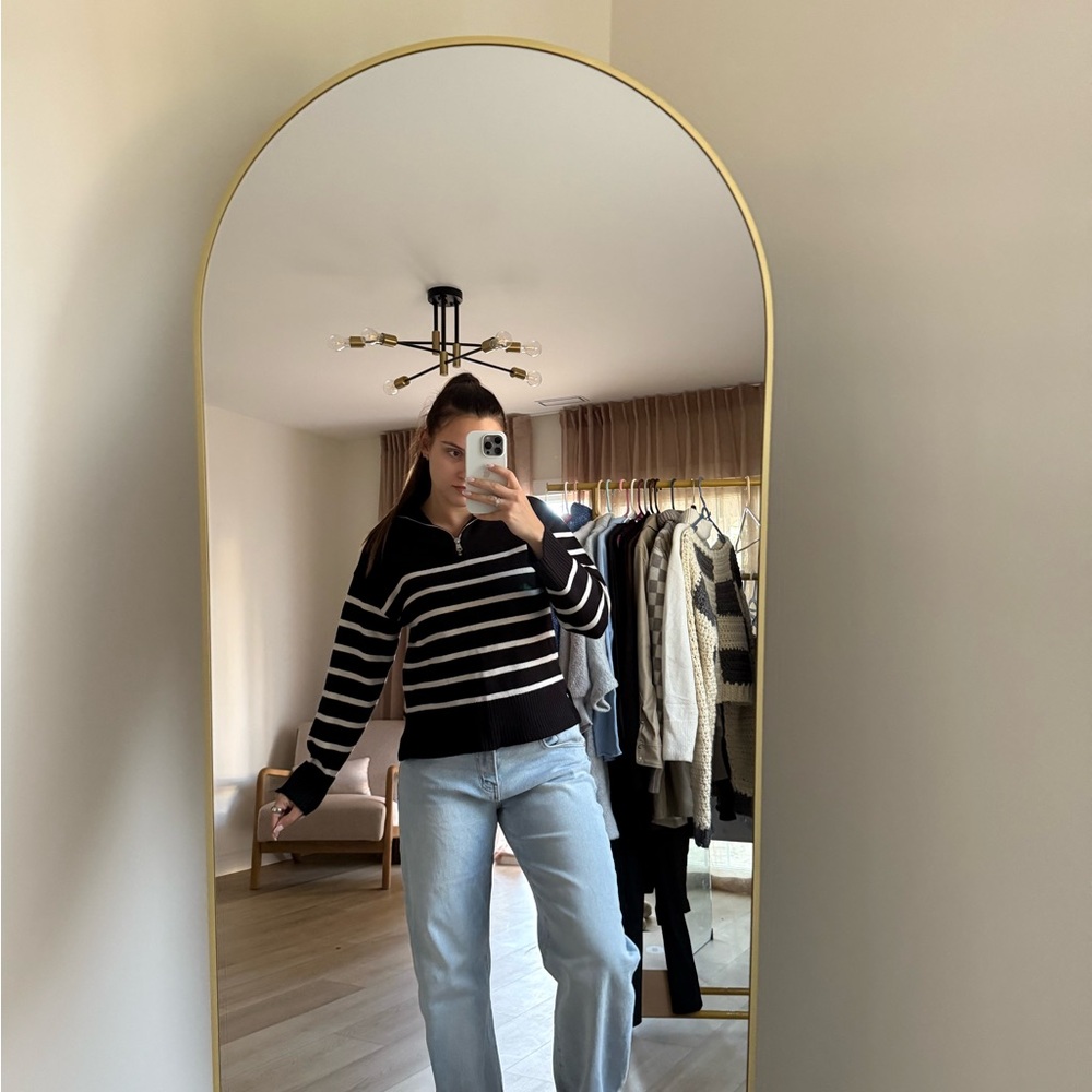 Striped Black and White Sweater
